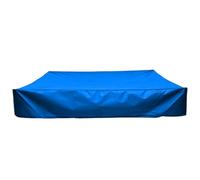 TOPPERFUN Couverture Carrée de Bac à Sable Extérieur en Oxford Imperméable et Pliable Sangles Réglables pour Protection Sécurisée Vent et Poussière, pour Jardin