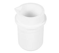 TOPPERFUN Creuset De Coulée en Quartz 1 Kg Résistant Haute Température pour Raffinage Or Argenté Professionnels Industrie Métallurgie Fusion