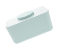 TOPPERFUN de mouchoirs humides porte lingettes Dispensateur de lingettes distributeur de lingettes petit contenant de lingettes Gel de silice Sky-blue