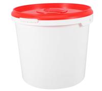 TOPPERFUN Distributeur De Lingettes Bébé Réutilisable Couvercle Rouge, Seau Plastique Compact, Conserve Humidité, Portable Pour Voyage Et Usage Voiture