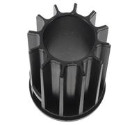 TOPPERFUN Douille de Poteau pour Embase Pivotante Noire, Bague de Réparation pour Pivot de Chaise Facile à Utiliser Installation sans Effort, pour Réparation de Mobilier de Patio