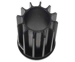 TOPPERFUN Douille de Poteau pour Embase Pivotante Noire, Bague de Réparation pour Pivot de Chaise Facile à Utiliser Installation sans Effort, pour Réparation de Mobilier de Patio