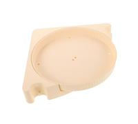 TOPPERFUN Étagère Angle De Douche Plateau Tournant Mural Organisateur sans Perçage pour Cuisine Et Salle De Bain Support Rotatif pour Petits Espaces