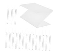 TOPPERFUN Étagère de Rangement pour Nail Art 32 Emplacements Support D’exposition de Capsules D’ongles pour Salon de Manucure Bureau Accessoire Professionnel Transparent Facile à Nettoyer