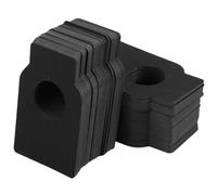 TOPPERFUN Étiquettes pour Bouteilles De Vin Double Face 200pcs en Papier Réutilisables Étiquettes Vierges à Suspendre Accessoires pour Cave à Vin Usage Quotidien