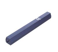 TOPPERFUN Étui à Mezouza Bleu pour Porte D'entrée en Alliage D'aluminium | Résistant aux Intempéries, Décor Élégant pour Entrée, Adhésif sans Perçage, Usage Maison et Familles Juives