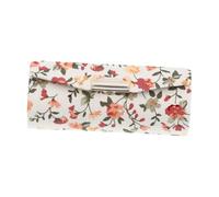 TOPPERFUN Étui Rétro Brodé avec Miroir Boîte de Rangement Élégante pour Femmes Protection Anti-Rayures Cadeau Mallette Cosmétique Compacte