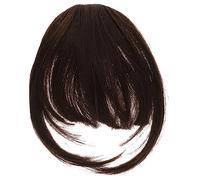 TOPPERFUN Fausse Frange à Clip Naturelle et Extension Cheveux Sans Toutes Formes de Visage Style et