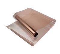 TOPPERFUN Film de Confidentialité à Effet Miroir sans Tain 30 CM X 3 M Film Thermique Anti-Chaleur et Anti-UV pour Fenêtres pour Maison et Bureau Protection Solaire et Intimité Jour et Nuit