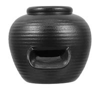 TOPPERFUN Fontaine en Céramique pour Bassin à Poissons Système de Circulation d'eau, Bec en U, Décor Intérieur pour Salon, Facile à Utiliser, Flux d'eau Large et Esthétique