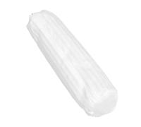 TOPPERFUN Housse de Coussin Cylindrique 20x80 Cm en Tissu Respirant, Taie d'oreiller Ronde Douce pour Soutien Cervical, Remplacement Housse Oreiller pour Canapé et Lit, Fermeture Éclair