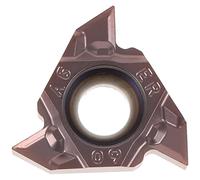 TOPPERFUN Inserts Filetés en Acier Inoxydable 16er Ag60 Vp15 pour Outils de Tournage, Profil Partiel 60°, Pas 0,5-3,0 Mm, Tranchant et Résistance la Corrosion pour Acier Inox et Métaux Non