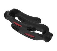 TOPPERFUN Kit de Fourche Pivotante 8 Pouces pour Fauteuil Roulant avec Cache-poussière, Pièce de Rechange Solide en Plastique, Compatible Fauteuil Roulant, Montage Facile et Protection