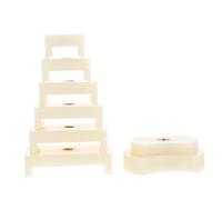 TOPPERFUN Kit de Matrices de Découpe pour Presse-boîtier de Montre Plastique, Outil Horloger Professionnel, Ensemble de 8 Pièces, Accessoire pour Réparation de Montres, Usage Atelier