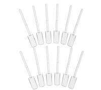 TOPPERFUN Kit Manucure 32 Bâtonnets Transparents pour Présentation Vernis à Ongles, Conseils Nail Art Résistants et Légers, Accessoires Pratiques pour Techniciennes Onglerie et Usage Voyage