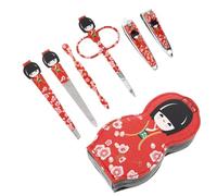 TOPPERFUN Kit Manucure Japonais Acier Inoxydable Outils Multifonctions pour Pédicure et Manucure Coupe-ongles Ergonomique pour Homme et Femme Soin des Ongles Pratique et Portable