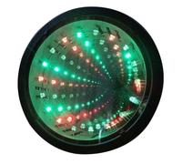 TOPPERFUN Lampe Tunnel LED Noire Changeant de Couleur, Lumière Décorative en Plastique Légère pour Scènes et Ktvs, Fonction Lampe de Festival sans Batterie Incluse
