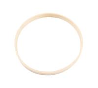 TOPPERFUN Lot de 10 Bagues Attrape-rêves en Bambou 20 Cm, Anneaux Ronds en Bois, Accessoires De Bricolage pour Attrape-rêves, Décorations Murales Et Mandalas