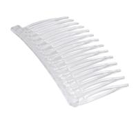 TOPPERFUN Lot De 10 Peignes à Cheveux Transparents Latéraux En Plastique, Petits Peignes De Fixation Invisible Pour Femme, Accessoires Coiffure Pour Chignons Et Maintien Des Cheveux, Usage Quotidien