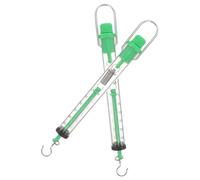 TOPPERFUN Lot de 2 Dynamomètres à Ressort 2,5 Kg avec Crochet, Appareil de Mesure de Force Portable, Dynamomètre Mécanique pour Laboratoire et Classe de Physique, Couleur Aléatoire