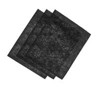 TOPPERFUN Lot De 3 Filtres à Charbon Actif 25x20 Cm en Mousse pour Composteur Domestique, Filtration Naturelle des Odeurs Cuisine, Découpage Adaptable pour Bac à Compost