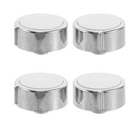 TOPPERFUN Lot de 4 Boutons Minuterie Friteuse à Air, Four et Barbecue - Bouton de Commande du Four, Interrupteur à Arbre Type, Plastique Lisse Facile à Nettoyer, Accessoire Air Fryer