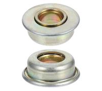 TOPPERFUN Lot de 4 Roulements de Fourche en Acier Couleur Or pour Fauteuils Roulants Déambulateurs et Rollators Roulements de Roue Pivotante Compatibles Pièces de Rechange pour Roues de