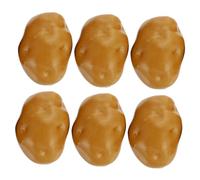 TOPPERFUN M Inspiré - 6 Modèles De Pommes De Terre Artificielles Réalistes pour Magasin Cuisine Et Art