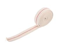 TOPPERFUN Mèche de Lampe à Huile 100% Coton 0.51 Pouces 6.6 Pieds Mèche Remplaçable pour Brûleur de Kérosène Accessoire Pratique pour Bougies DIY Flamme Stable et Solide