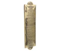 TOPPERFUN Mézouzah en Décorative Hébraïque Religieux Compact Décoration de Porte d'Entrée pour Foi Juive Ornement de Maison