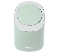 TOPPERFUN Mini Poubelle Corbeille à Papier à Couvercle Pressé de Bureau en Abs et Pp Décorative Moderne pour Bureau ou Cadeau de Pendaison de Crémaillère