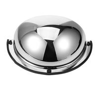 TOPPERFUN Miroir Convexe De SéCurité 40 Cm Miroir D'Angle Mort LéGer Pour Garage AlléE Et Parking Utilisation ExtéRieure IntéRieure Large Champ De Vision