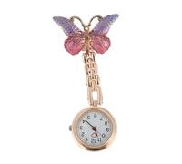 TOPPERFUN Montre De Poche Infirmière Quartz Clip Solide pour Femmes Et Filles Usage Médical Surveillance en Milieu Hospitalier