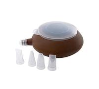 TOPPERFUN Moule en Silicone à Décoration Gâteau avec Embouts pour Pâtisserie Maison Et Desserts Créatifs