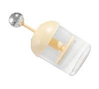 TOPPERFUN Mousseur Pour Nettoyant Visage Compact Manuel Orange, Distributeur De Mousse Fine Pour Soins Peau, Adapté à Domicile Et Voyage, Outil à Bulles Polyvalent Pour Gel Bain Et Shampooing