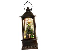 TOPPERFUN Ornement de Bureau Lumineux de Noël à Piles Petite Lampe Décorative de Noël pour Créer Une Ambiance Festive