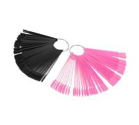 TOPPERFUN Palette De Manucure Pour Ongles 200 Pièces Présentoir De Pour Ongles Cartes D'Échantillons De Bâtonnets D'Échantillons De Pour Salon De