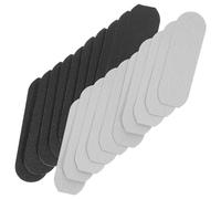 TOPPERFUN Papiers de verre 20pcs Outil de lime à pieds Coussinets de rechange pour râpe à pieds Calluses Cracked Skin Smooth Rough Feet Foot Care Pedicure