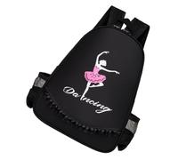 TOPPERFUN Paquet à Dos de Danse Classique pour Garçon et Filles Noir Tissu Oxford et Polyester Bretelles Réglables Grosse Capacité École Sorties et Voyages Paquet Couleur Aléatoire