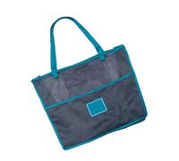 TOPPERFUN Paquet De Rangement en Filet Bleu XXL à Main Paquet De Courses Multifonction en Maille Résistante Rangement Suspendu Réutilisable Cuisine Et Voyages Léger Et Lavable