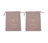 TOPPERFUN Paquet Portable 2pcs en Tissu de Rangement pour Sèche-Cheveux Paquet Sèche-Cheveux Protection L'humidité pour Voyage et Espace de Vie Minimaliste