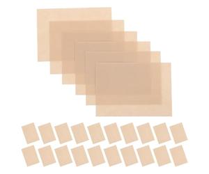 TOPPERFUN Patchs Correcteurs Imperméables en Tissu Non Tissé Blanc Peau, 30 Pièces Ultra-fins Résistants la Transpiration pour Couvrir Tatouages, Cicatrices et Taches, Découpage