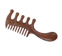 TOPPERFUN Peigne de Massage à Cinq Dents Outil Portable pour Fatigue Maux de Tête Design Ergonomique Massif pour Massage Apaisant