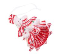TOPPERFUN Pendentif Sapin De Noël Décor d'arbre De Noël Décoration en Forme De Rustique Décorations Faire La Fête Décor Description Petit Pendaison pour Pièce Maîtresse Chiffre Pâte Polymère