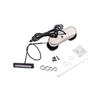 TOPPERFUN Piezo Transducer Bridge Pickup Set with Tone Volume Knob for Guitar and Electric Violin Amplifier Kit for Solid Body Instruments