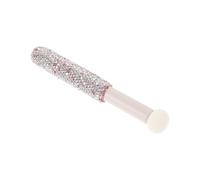 TOPPERFUN Pinceau de Maquillage Portable à Tête Champignon en Éponge Rose Pinceau Correcteur Strass pour Contour des Yeux Estompeur Compact Voyage Outil Cosmétique Précis et Doux