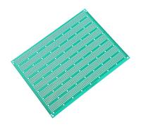 TOPPERFUN Plaque de Circuit Imprimé Verte pour Soudure et Expérimentation Électronique Simple Face en Matériau Synthétique Multi-Fonction pour Projets DIY