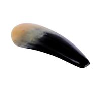 TOPPERFUN Plaque de Grattage Guasha en Corne Naturelle Triangle 9-15 CM Outil de Massage Corporel Multifonction pour Soulagement Musculaire et Bien-Être Planche de Raclage Traditionnelle