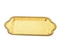 TOPPERFUN Plateau De Service Miroir Élégant Au Style Antique pour Gâteaux Et Desserts pour Et Événements Spéciaux