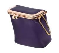 TOPPERFUN Pochette à PU avec Miroir Mini Organisateur de Maquillage Portable Sac Cosmétique Pratique Rangement pour Voyages et Sorties
